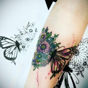 QueegQueg Tattoo Butterfly