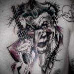 QueegQueg Tattoo Joker Comic